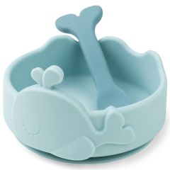 Bowl & lepel Stick&Stay