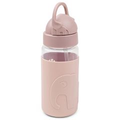 Easy-grip drinkfles met rietje