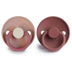 Frigg Fopspeen Color Latex - 2 stuks - 0-6m
