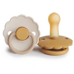 Frigg Fopspeen Daisy Blooming Latex - 2 stuks - 6-18m