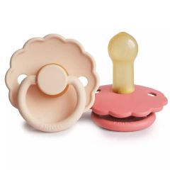 Frigg Fopspeen Daisy Latex - 2 stuks - 6-18m