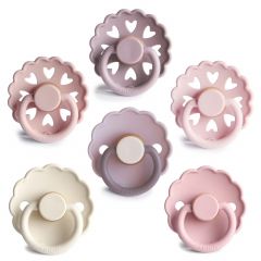 Frigg fopspeen Latex 6 stuks - 0-6m