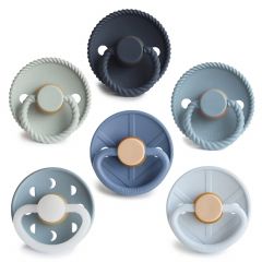 Frigg fopspeen Latex 6 stuks - 0-6m