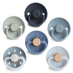 Frigg fopspeen Latex 6 stuks - 6-18m