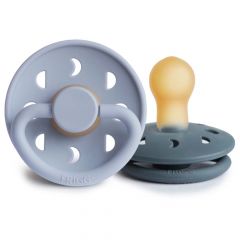Frigg Fopspeen Moon Latex - 2 stuks - 0-6m