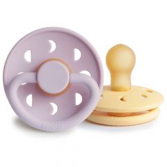 Frigg Fopspeen Moon Latex - 2 stuks - 0-6m