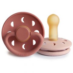 Frigg Fopspeen Moon Latex - 2 stuks - 6-18m