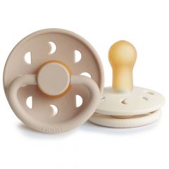 Frigg Fopspeen Moon Latex - 2 stuks - 6-18m