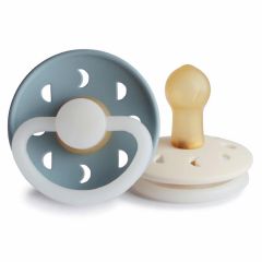 Frigg fopspeen Moon Night Latex - 2 stuks - 0-6m