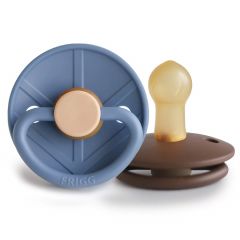 Frigg fopspeen Viking Latex - 2 stuks - 0-6m