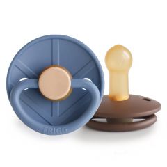 Frigg fopspeen Viking Latex - 2 stuks - 6-18m