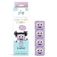 Light Up Cubes badspeelgoed - 4 stuks