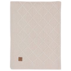 Deken Check Knit / Fleece 75 x 100 cm