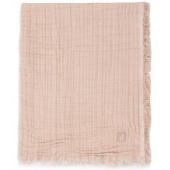Deken Muslin Fringe 120 x 120 cm