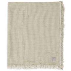 Deken Muslin Fringe 120 x 120 cm