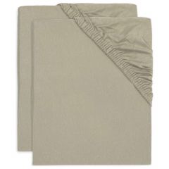 Set van 2 hoeslakens voor wieg 40/50 x 80/90 cm