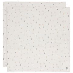 Hydrofiele doeken 115 x 115 cm - 2 stuks
