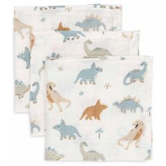Set van 3 katoenen monddoekjes 31 x 31 cm