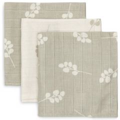 Set van 3 katoenen monddoekjes 31 x 31 cm