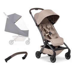 Aer 2 kinderwagen + veiligheidsbeugel + regenhoes