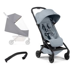 Aer 2 kinderwagen + veiligheidsbeugel + regenhoes