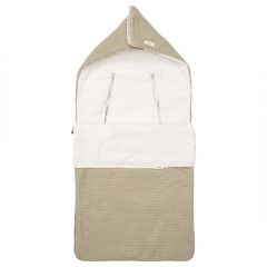 Voetenzak voor autostoel 0+ cotton fleece Malaga