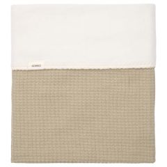 Ledikantdeken cotton fleece Malaga 100 x 150 cm