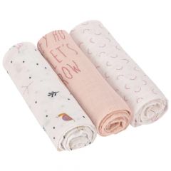 Heavenly Soft Swaddle tetradoeken L 3st