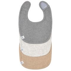 Set van 3 slabbetjes voor pasgeborenen