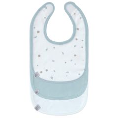 Set van 3 slabbetjes voor pasgeborenen
