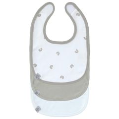 Set van 3 slabbetjes voor pasgeborenen
