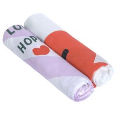 Heavenly Soft Swaddle tetradoeken XL 2st