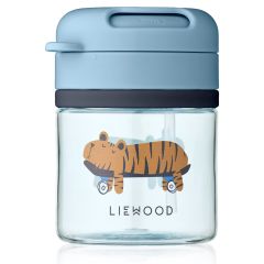 Pavia tritan beker met rietje 280 ml