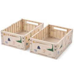 Set van 2 Weston opbergboxen maat M