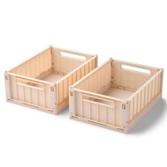 Set van 2 Weston opbergboxen maat S