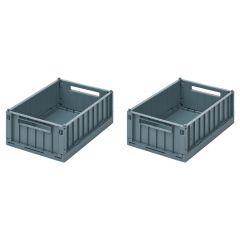 Set van 2 Weston opbergboxen maat S