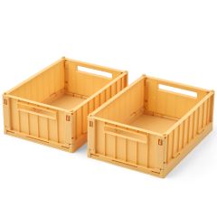 Set van 2 Weston opbergboxen maat S