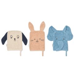 Set van 3 Sylvester washandjes