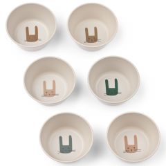 Set van 6 Cees kommen