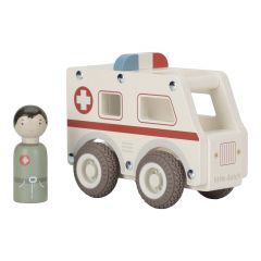 Houten ziekenwagen FSC