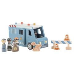 Houten politiebus FSC