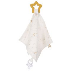 Knuffeldoekje met bijtring - Newborn Naturals
