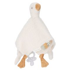 Knuffeldoekje gans GRS - Little Goose Beige