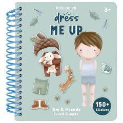 Dress Me Up boek - Jim & Friends - Forest Friends