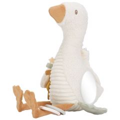Activiteitenknuffel gans GRS - Little Goose Beige
