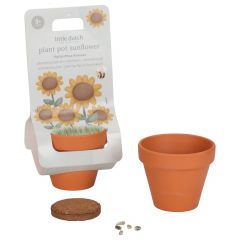 Plantenpotje zonnebloem