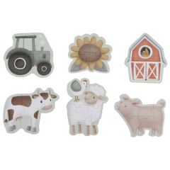 6-in-1 puzzel - Little Farm
