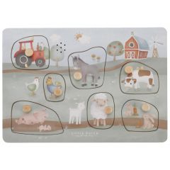 Houten geluidenpuzzel - Little Farm