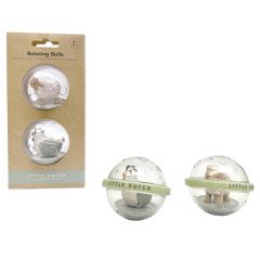 Set van 2 roterende balletjes