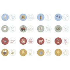 Stempel set - Little Farm